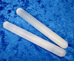 Seleniitti hoitosauva hiottu 14-16cm  Healing wand