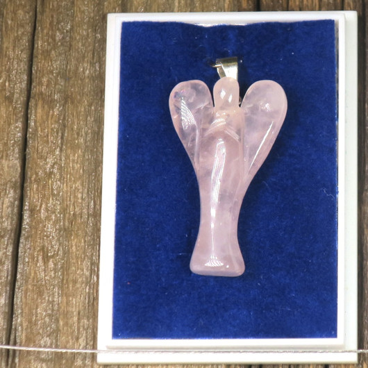 Riipus ruusukvartsienkeli 30-35mm