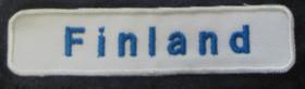 Hihamerkki Finland 23x103mm patch
