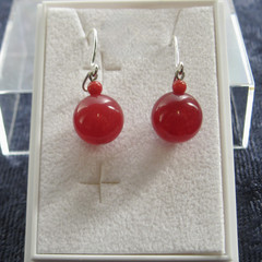 Korvakorut akaatti KARPALO 10mm