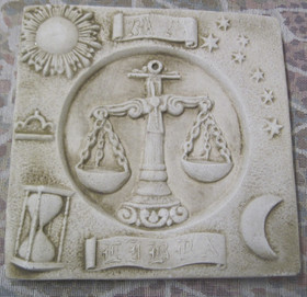 Taulu VAAKA LIBRA horoskooppitaulu 20x20cm