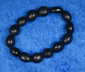 Rannekoru sungiitti rumpuhiottu 10x14mm