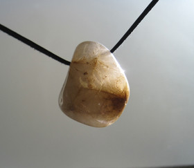 Riipus rutiilikvartsi, porattu, A-laatu hieno yksilö!