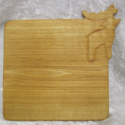 Lasinalunen poro, haapapuuta