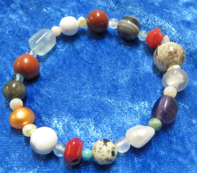 Rannekoru KALAT PISCES  kalan onnenkivikoru 17cm nro rr