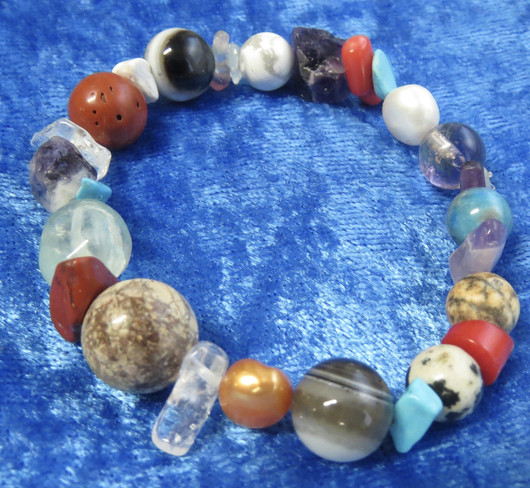 Rannekoru KALAT PISCES kalan onnenkivikoru 15cm nro SS