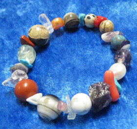 Rannekoru KALAT PISCES kalan onnenkivikoru 15cm nro SS