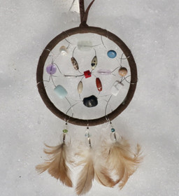 Unisieppari KALAT PISCES onnenkivet, halk 9cm, 24 kalojen onnenkiveä