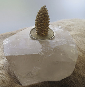 Tuikkualusta savukvartsikide 1,2kg