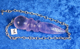 Heiluri ametisti 5cm, muotoiltu