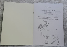 Puuhakirja Pohjolan eläimet nisäkkäät 36 sivua