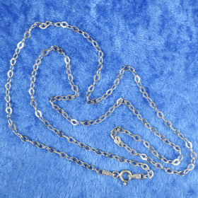 Hopeaketju ankkuriketju 55cm 2.5mm