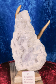 Selestiitti selestiini iso enkelikivi kidesykerö 2,3kg nro17A