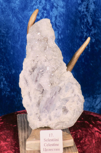 Selestiitti selestiini iso enkelikivi kidesykerö 2,3kg nro17A