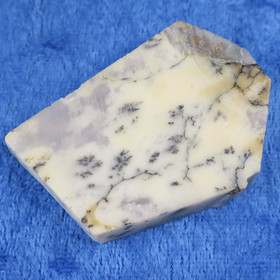 Dendriittiopaali valkoinen siivu 33g 55x35x10mm Hi77va9 