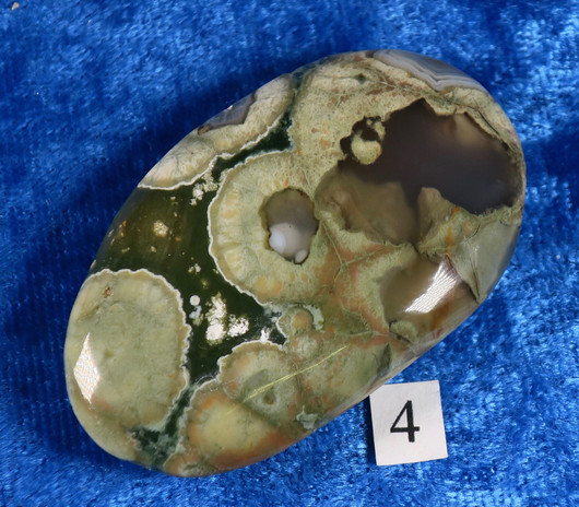  Ryoliitti, Rhyolite taskukivi koko L nro1-5