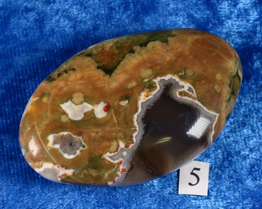  Ryoliitti, Rhyolite taskukivi koko L nro1-5