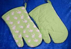 Keittiöpyyhesetti 4-os 2 patakinnasta patalappu, pyyheliina-pöytäliina