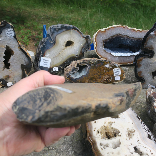 Akaattigeodi 1,5kg karneoligeodi 61A Brasilia