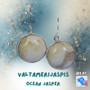 Hopeakorvakorut valtamerijaspis 18mm