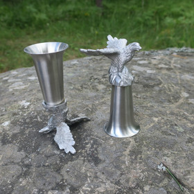 Kotka kääntöpikarit ruostumatonta terästä, 2 kpl lahjapakkauksessa