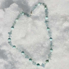 Helmet akvamariini ja hemimorfiitti AQUA1 