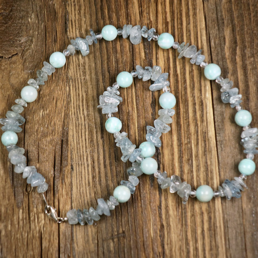 Helmet akvamariini ja hemimorfiitti AQUA1 