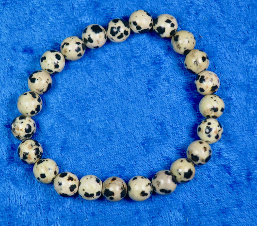 Rannekoru dalmatianjaspis 8mm