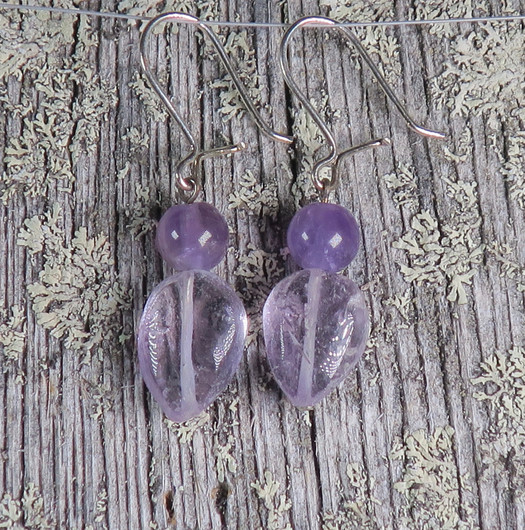 Korvakorut ametisti pisara ILONA