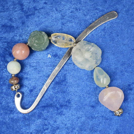 Kirjanmerkki VAAKA LIBRA  vaakan onnenkivet