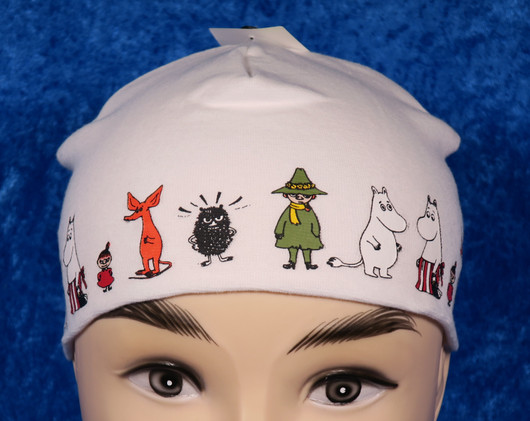 Pipo Muumit, valkoinen, muumilaakson asukkaat,  lasten koko, kids