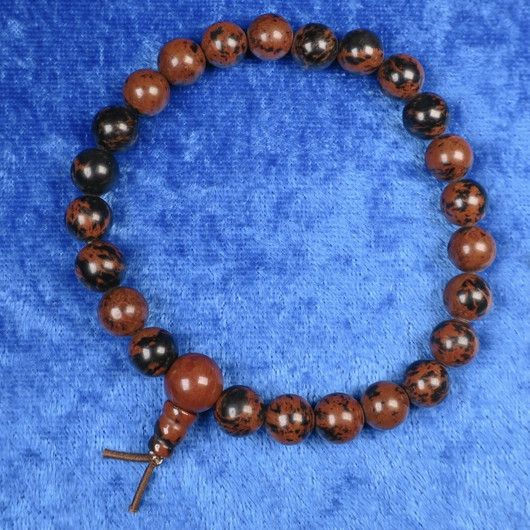 Rannekoru mahonkiobsidiaani 8mm