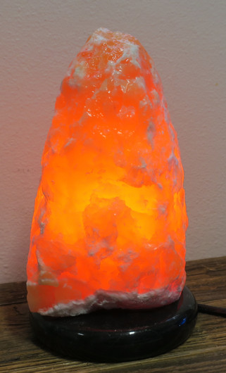 Kivilamppu oranssi kalsiitti 