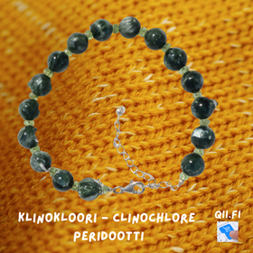 Rannekoru  klinokloori ja peridootti. klipe1
