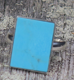 Hopeasormus aito turkoosi 20.5mm  nro2