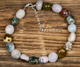 Rannekoru valtamerijaspis 20-25cm, hopealukko.  Aava3