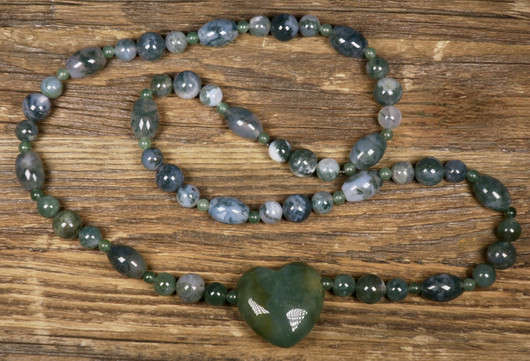 Helmet sammalakaatti, sydän 68cm MOSS4