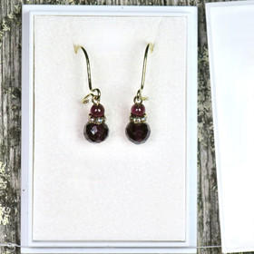 Korvakorut almandiini granaatti, zirkonikoristein ALMA4