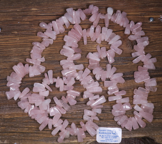 Helmet ruusukvartsi 90cm iso sipsi 90cm