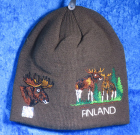 Pipo hirvi Finland, maastovihreä