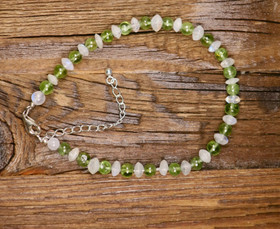 Rannekoru peridootti ja kuukivi 19-24cm Olive4