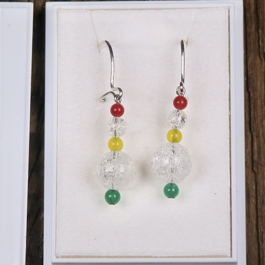 Korvakorut vuorikide, särötetty jää-ice, akaatit nro ice5