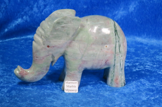 Kivieläin elefantti, marmorinorsu 2550g