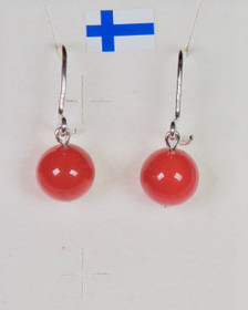 Korvakorut helmiäinen, punainen puolukka