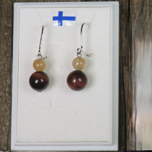 Korvakorut häränsilmä ja sitriini