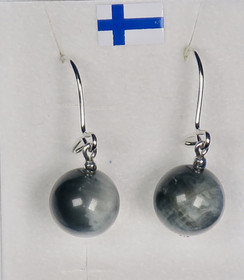 Korvakorut kissansilmäkvartsi 10mm