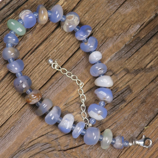 Rannekoru kalsedoni 17-22cm KAIJA