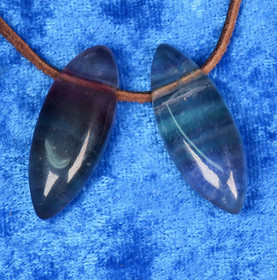 Riipus Fluoriitti 40x15x10mm terälehti, porattu