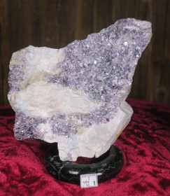 Lepidoliitti ja natrimaasälpä, anortiitti 287g 11x8x3cm