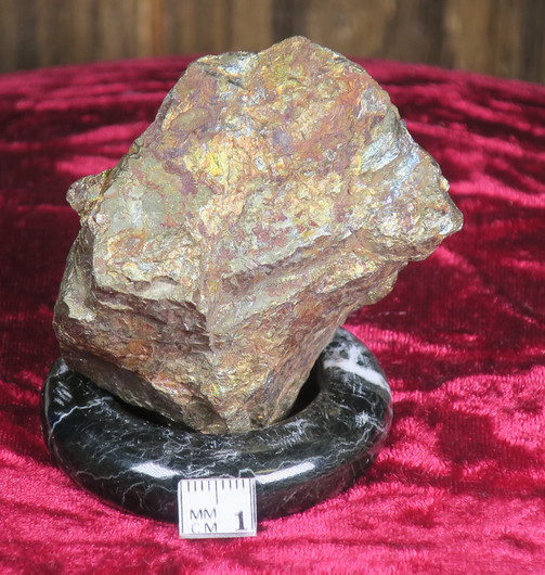 Kalkopyriitti raakapala 194g, 60x45x30mm